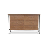 Ryne 6 Drawer Dresser Furniture - Dressers Moe's Furniture