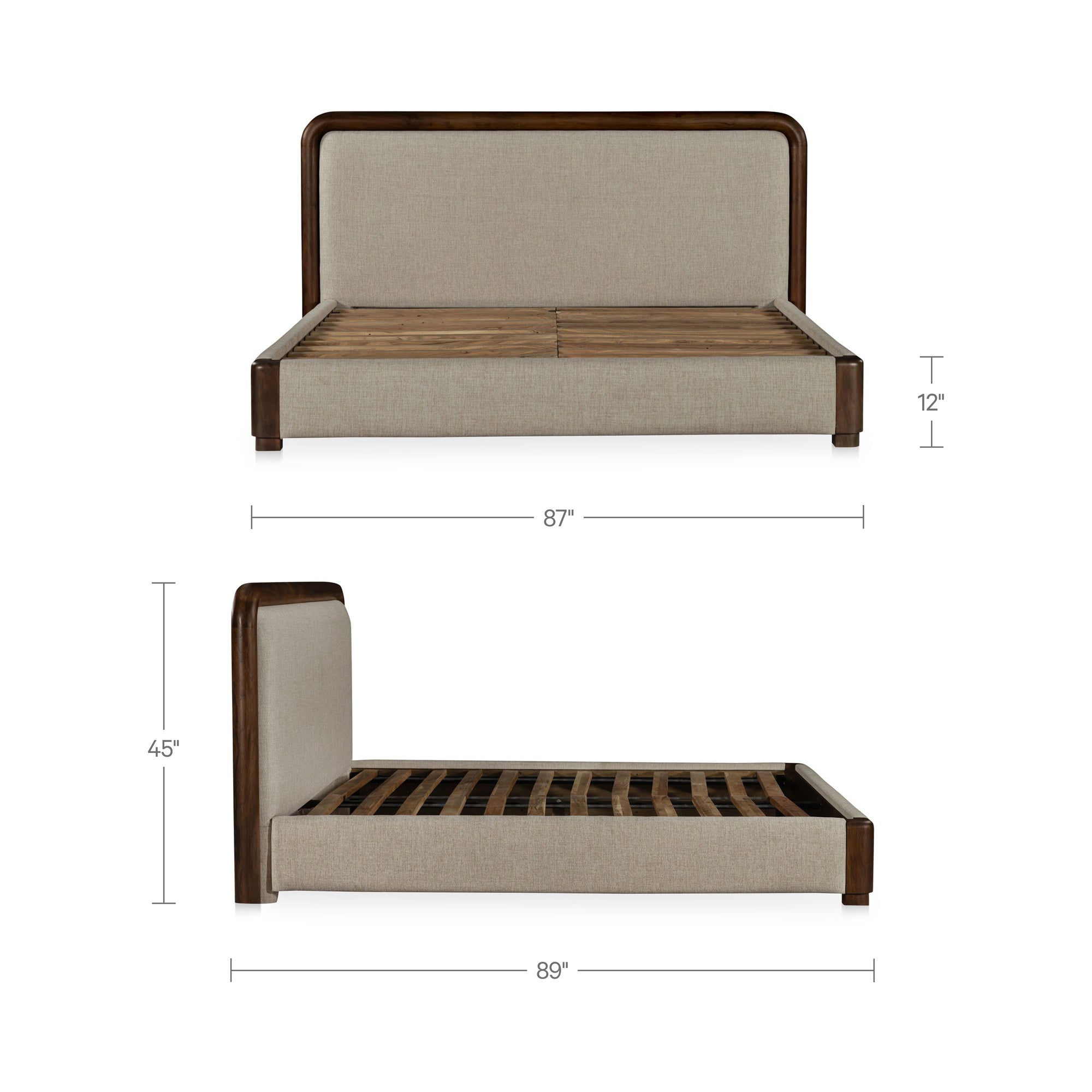 Brooks Bed FURNITURE - bed Moe's Furniture