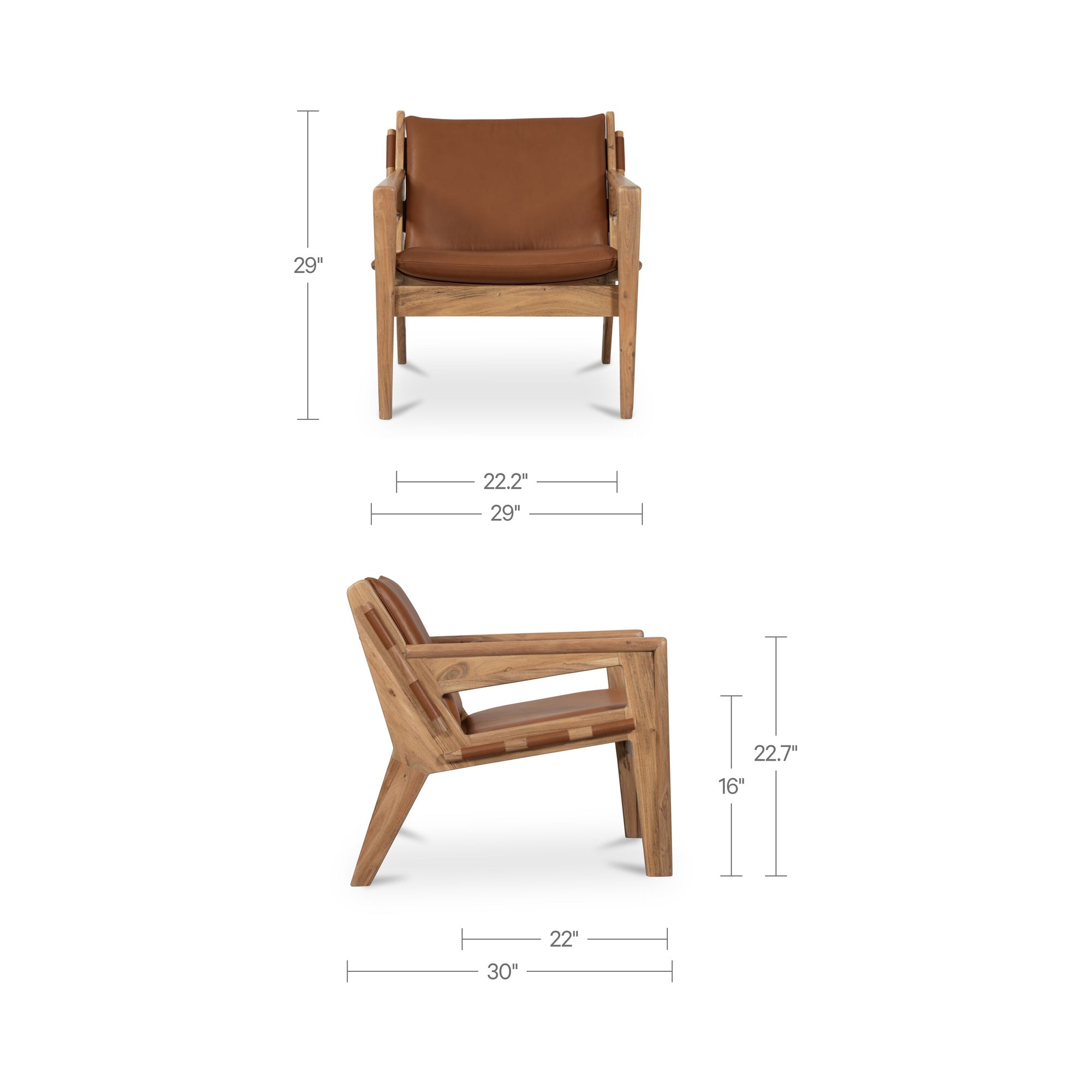Bryer Accent Chair FURNITURE - accent chair Moe's Furniture
