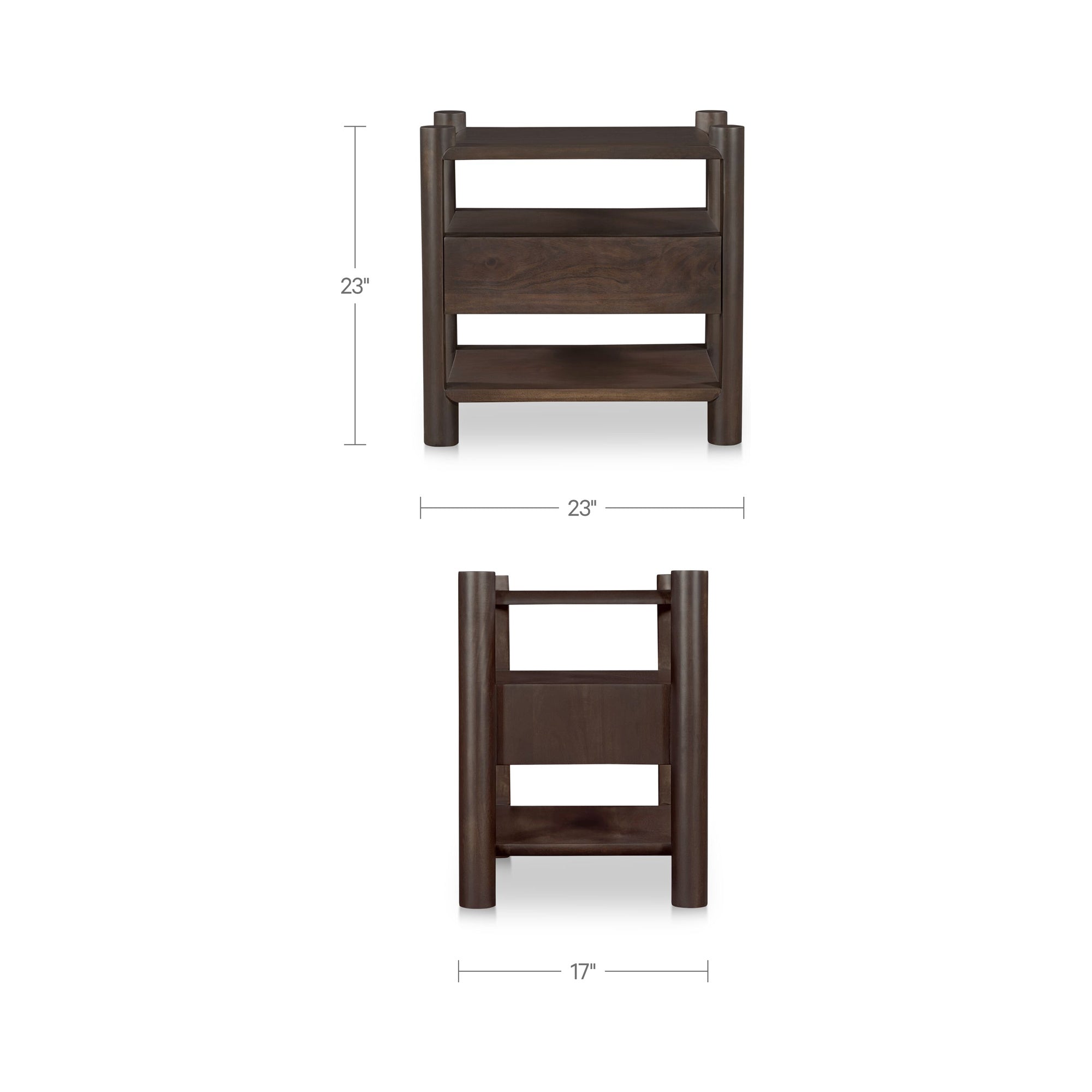 Devan Nightstand FURNITURE - nightstand Moe's Furniture