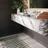 Heights Charcoal Handwoven Wool Rug-Rug & Weave