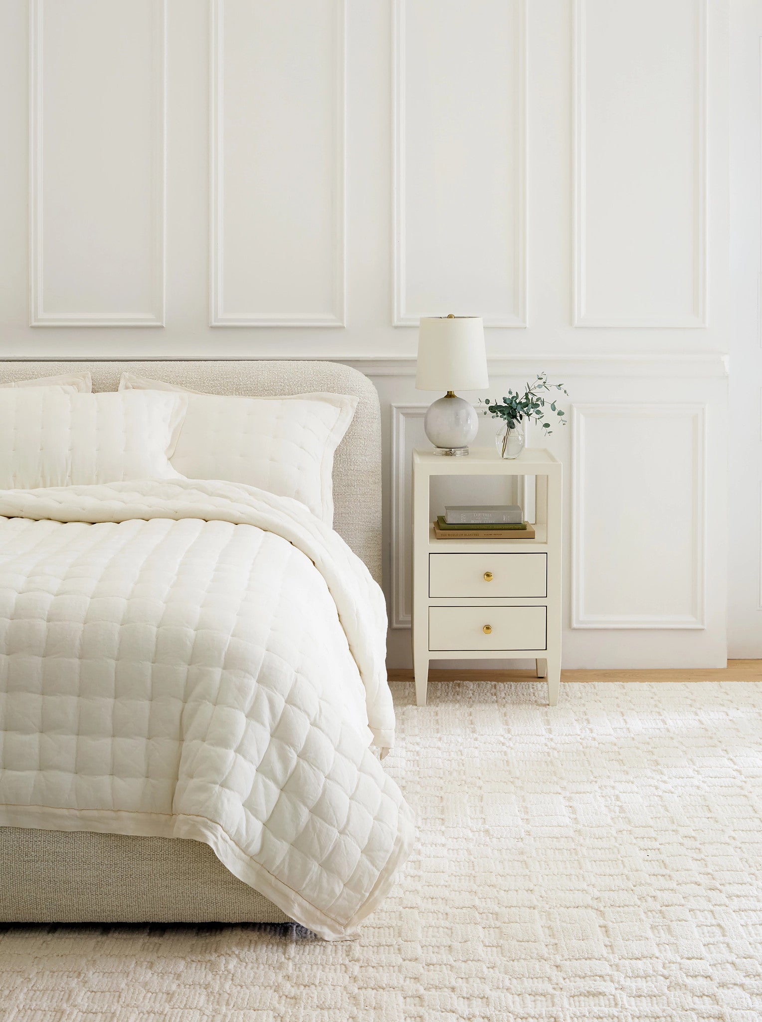 Isadora Ivory Handwoven Wool Rug-Rug & Weave