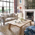 Jelly Roll Sky Handwoven Wool Rug-Rug & Weave