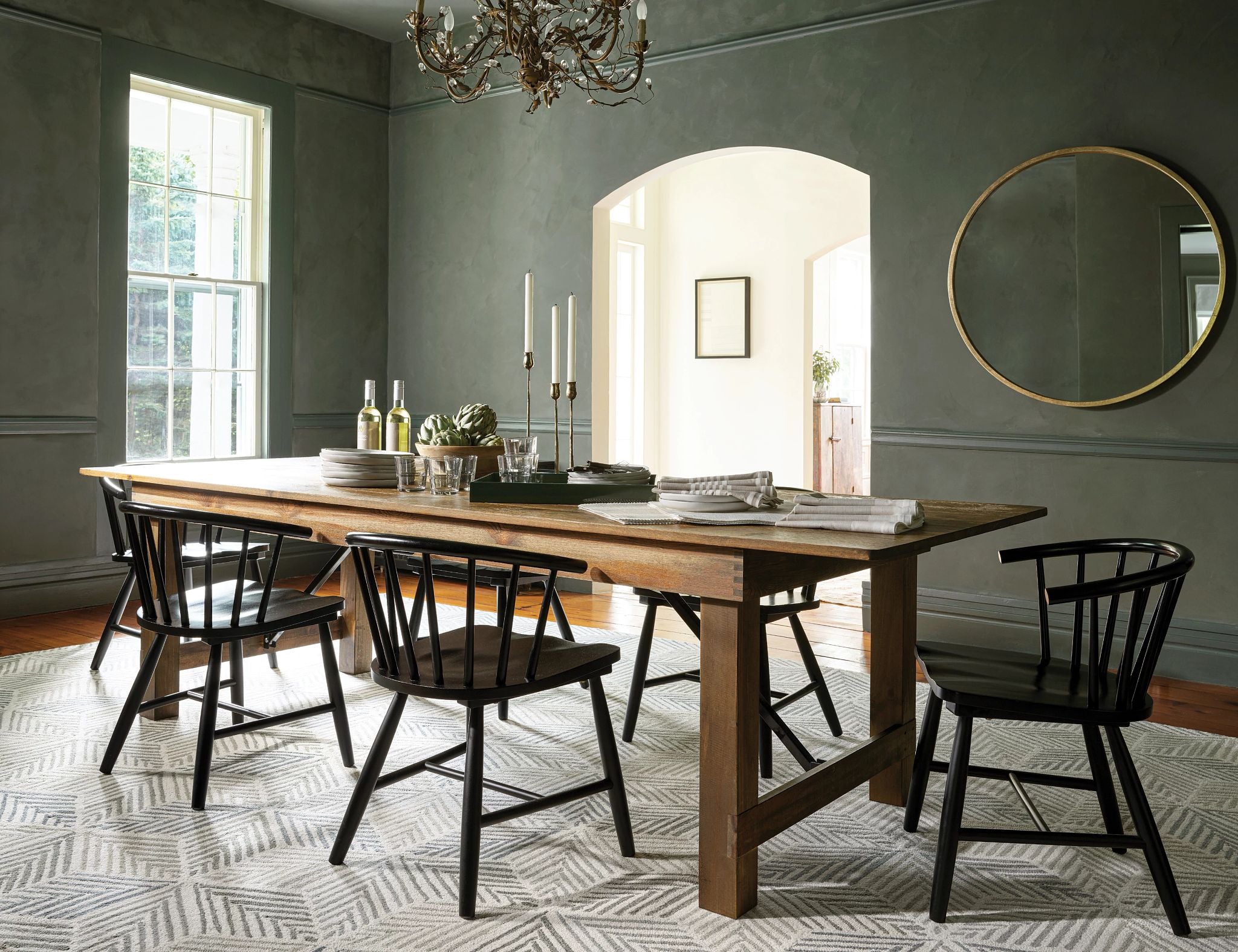 Karari Hand Hooked Wool Rug RUGS - wool Dash & Albert