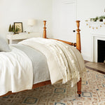 Jelly Roll Sky Handwoven Wool Rug-Rug & Weave