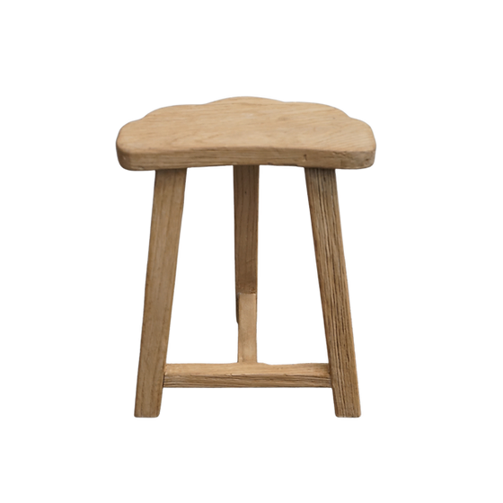 Lyla Reclaimed Stool 5-VINTAGE - stool Hauer Market Natural