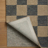 Brigette Romanek x Loloi Madi Taupe / Navy Rug