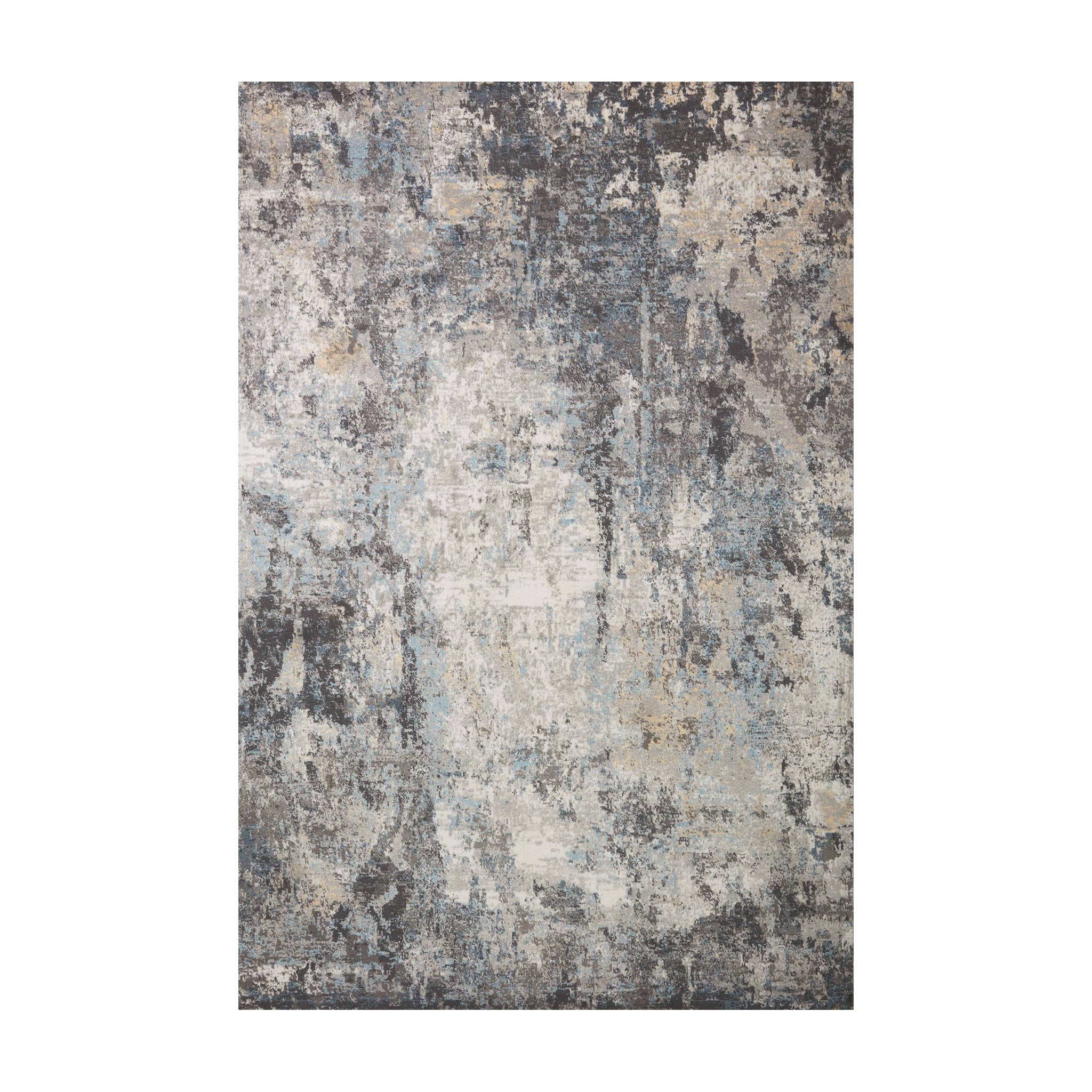 Loloi Maeve Silver / Slate Rug RUGS - synthetic Loloi 18" x 18"