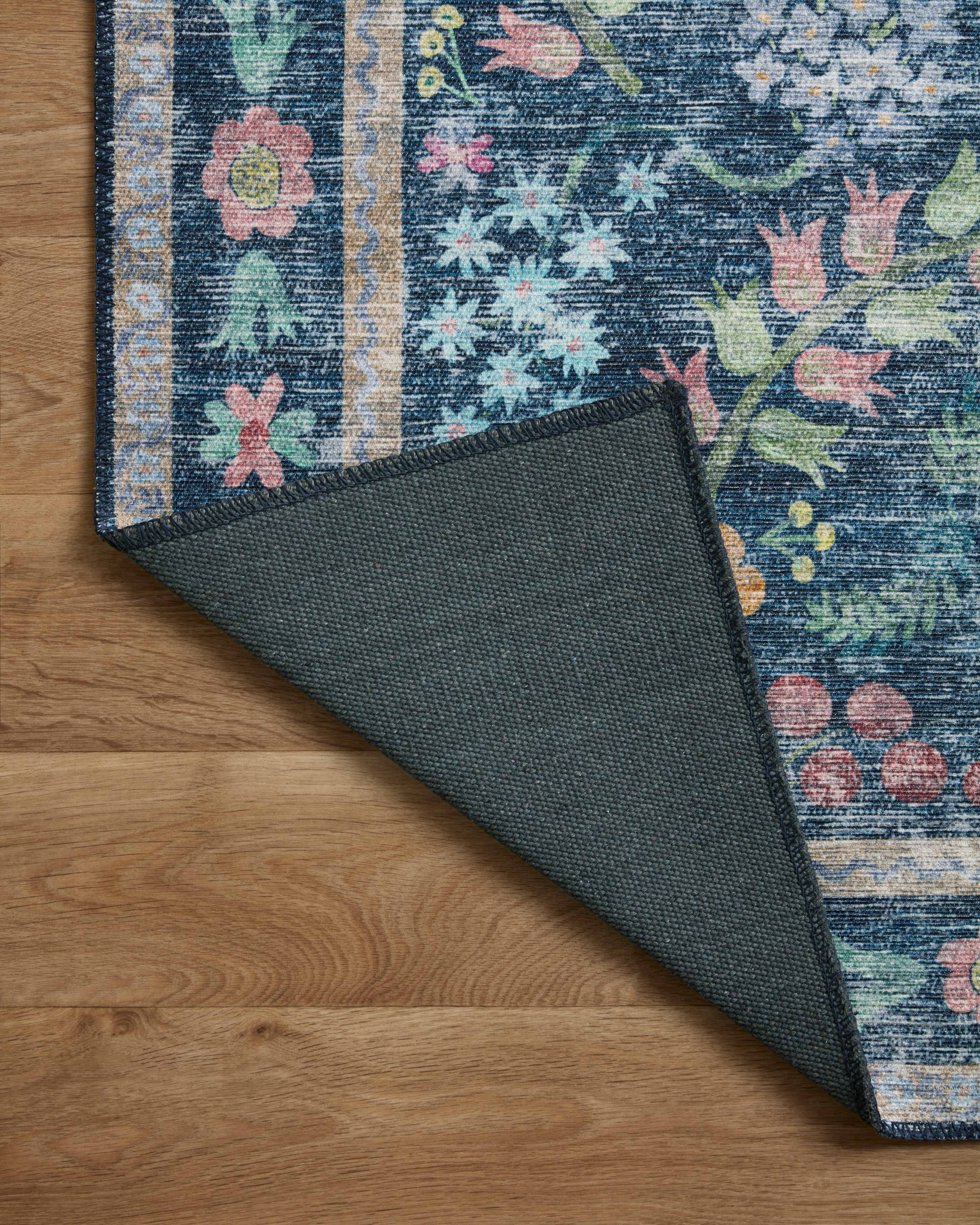 Rifle Paper Co. x Loloi Maison Blue / Multi Rug RUGS - synthetic Loloi