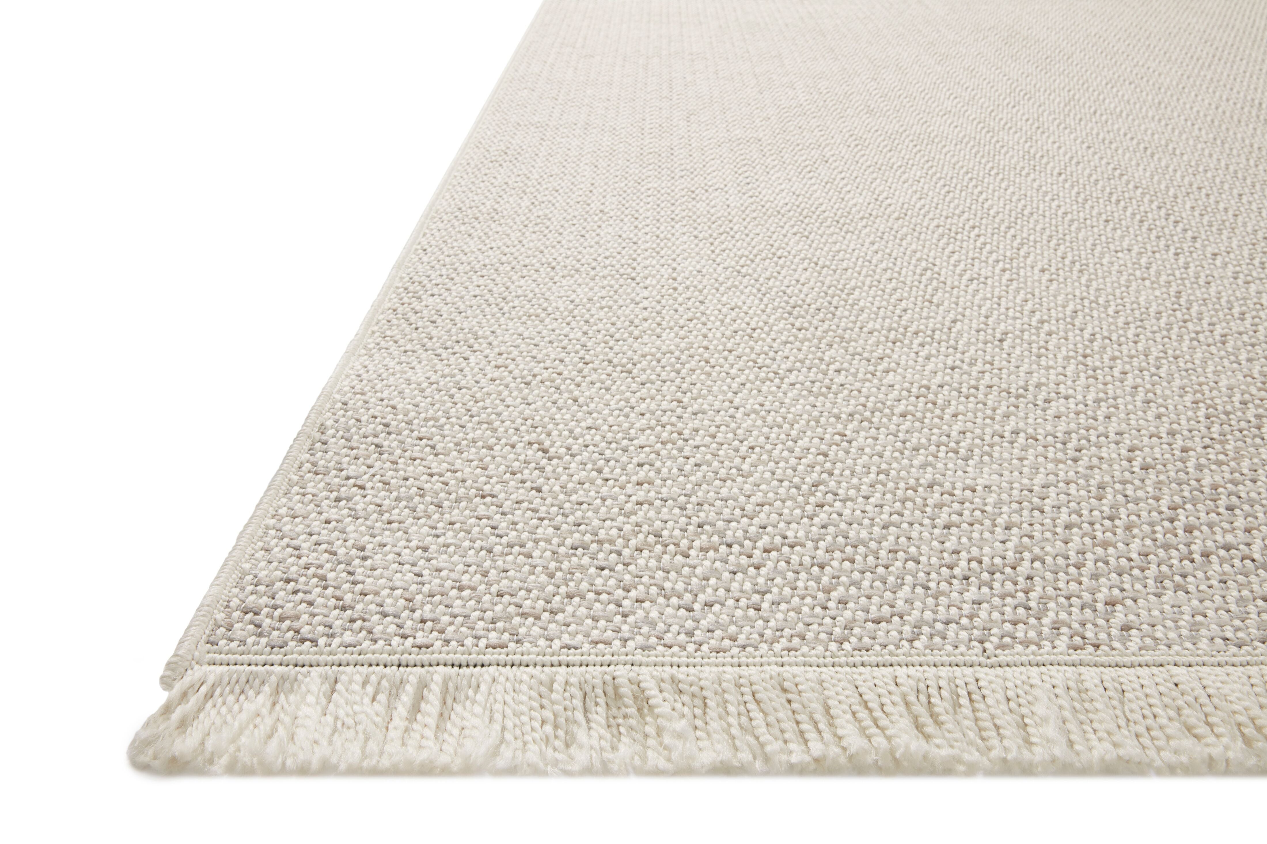 Amber Lewis x Loloi Malibu Ivory / Dove Rug No. 04 5-Rugs - indoor/outdoor Loloi