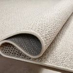 Amber Lewis x Loloi Malibu Ivory / Dove Rug No. 05 5-Rugs - indoor/outdoor Loloi