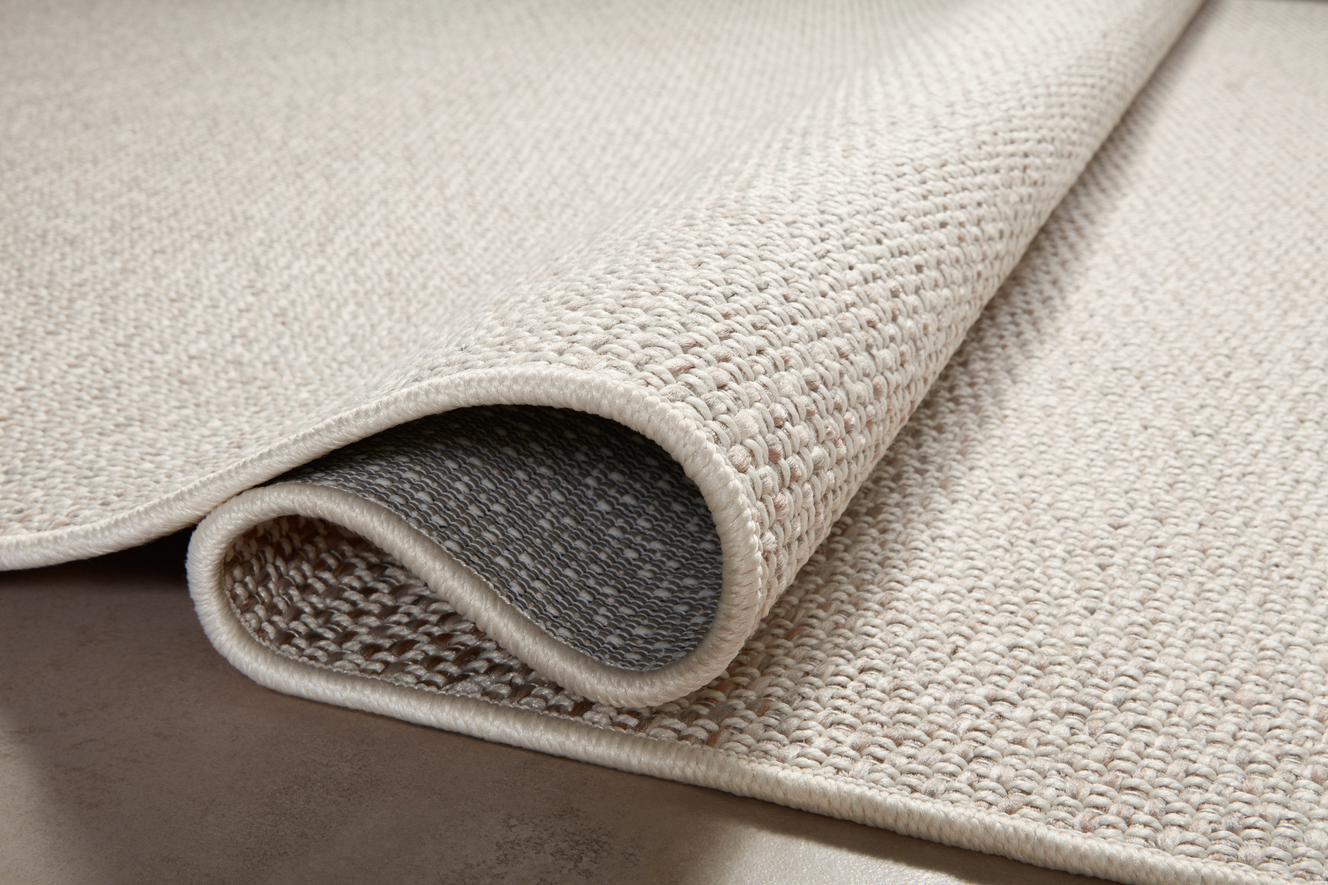 Amber Lewis x Loloi Malibu Ivory / Dove Rug No. 03 5-Rugs - indoor/outdoor Loloi