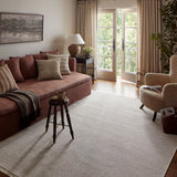 Amber Lewis x Loloi Malibu Ivory / Dove Rug No. 05 5-Rugs - indoor/outdoor Loloi