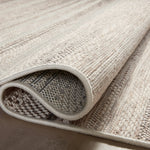 Amber Lewis x Loloi Malibu Ivory / Dove Rug No. 01 5-Rugs - indoor/outdoor Loloi