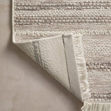Amber Lewis x Loloi Malibu Ivory / Dove Rug No. 05 5-Rugs - indoor/outdoor Loloi
