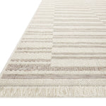 Amber Lewis x Loloi Malibu Ivory / Dove Rug No. 01 5-Rugs - indoor/outdoor Loloi