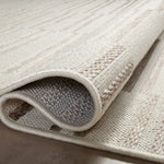 Amber Lewis x Loloi Malibu Ivory / Dove Rug No. 02 5-Rugs - indoor/outdoor Loloi