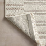 Amber Lewis x Loloi Malibu Ivory / Dove Rug No. 02 5-Rugs - indoor/outdoor Loloi
