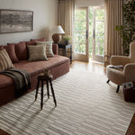 Amber Lewis x Loloi Malibu Ivory / Dove Rug No. 02 5-Rugs - indoor/outdoor Loloi