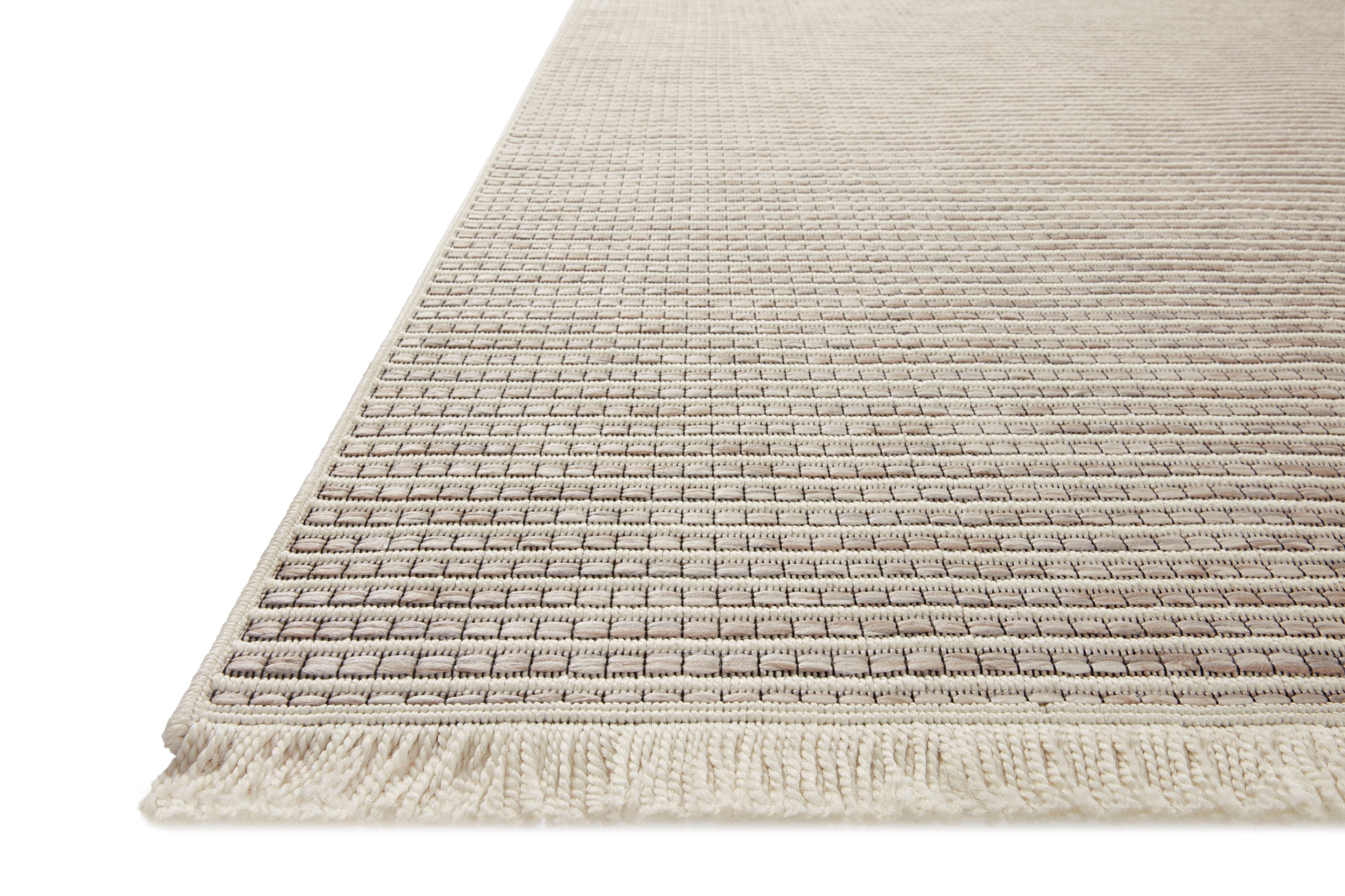 Amber Lewis x Loloi Malibu Ivory / Dove Rug No. 03 5-Rugs - indoor/outdoor Loloi