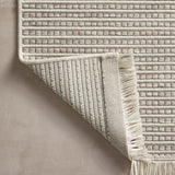 Amber Lewis x Loloi Malibu Ivory / Dove Rug No. 05 5-Rugs - indoor/outdoor Loloi