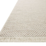 Amber Lewis x Loloi Malibu Ivory / Dove Rug No. 02 5-Rugs - indoor/outdoor Loloi