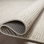 Amber Lewis x Loloi Malibu Ivory / Dove Rug No. 04 5-Rugs - indoor/outdoor Loloi
