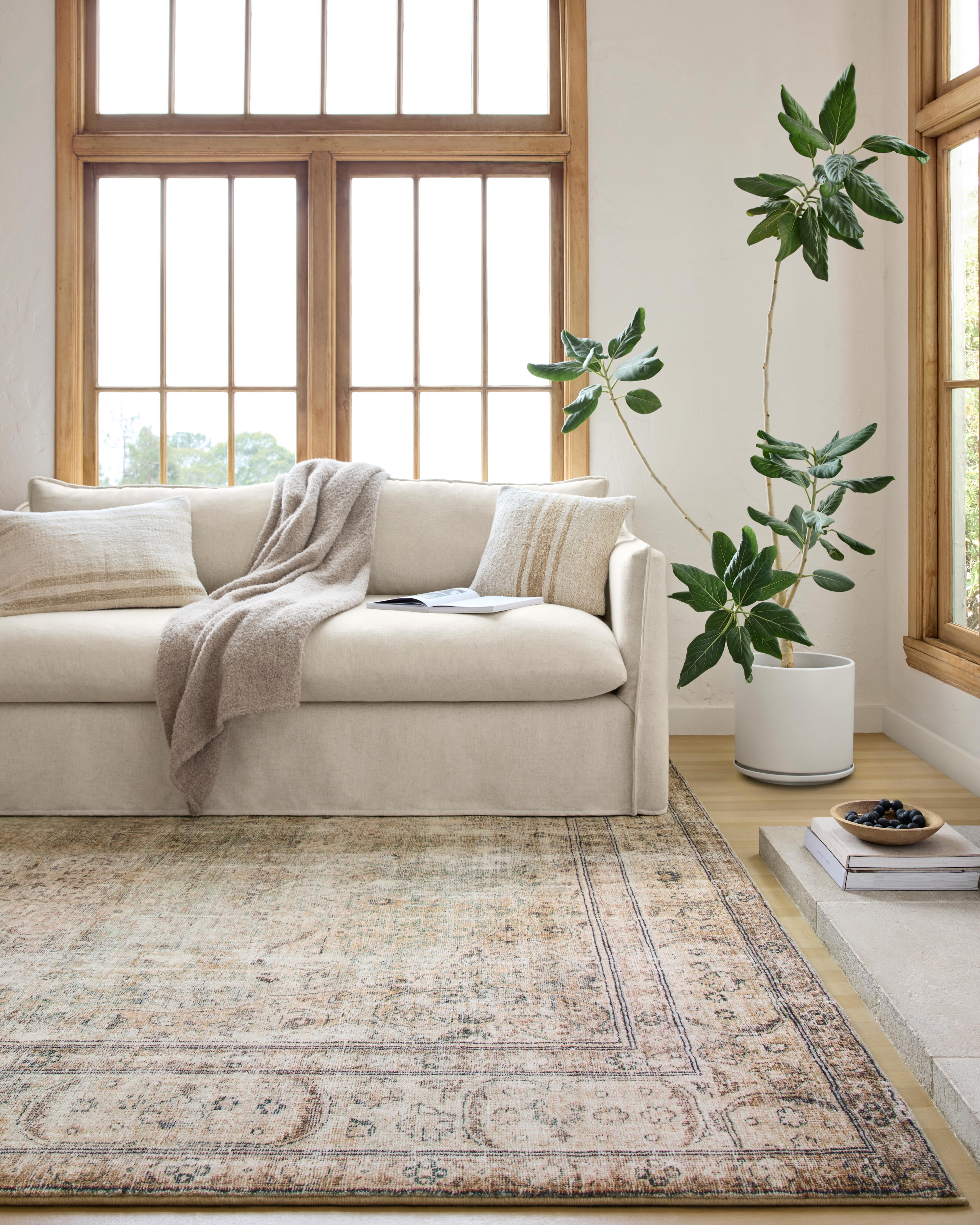 Loloi Margot Antique / Sage Rug No.1 RUGS - synthetic Loloi
