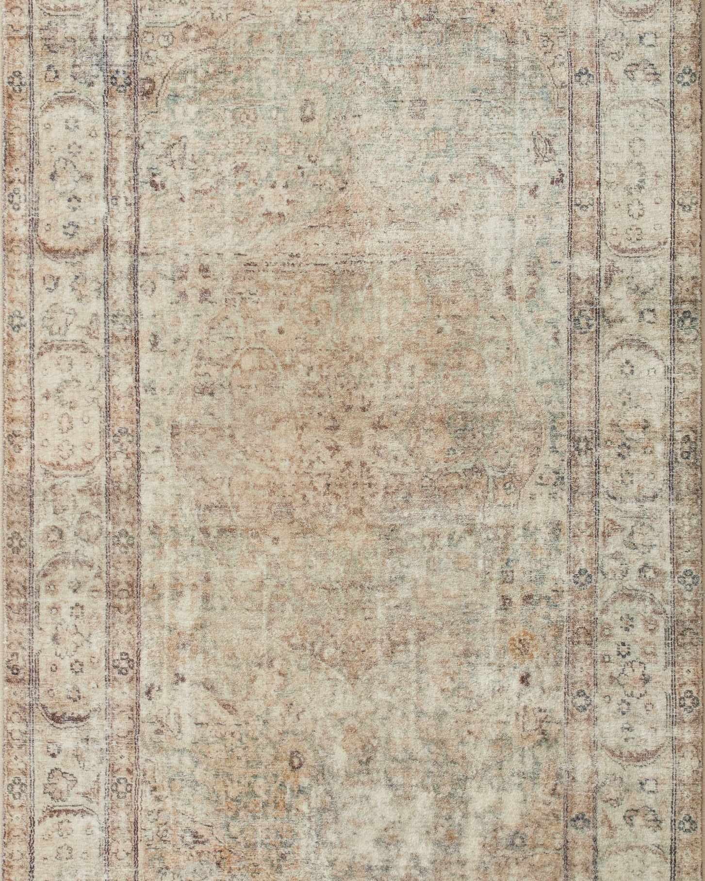 Loloi Margot Antique / Sage Rug No.2 RUGS - synthetic Loloi 18" x 18"