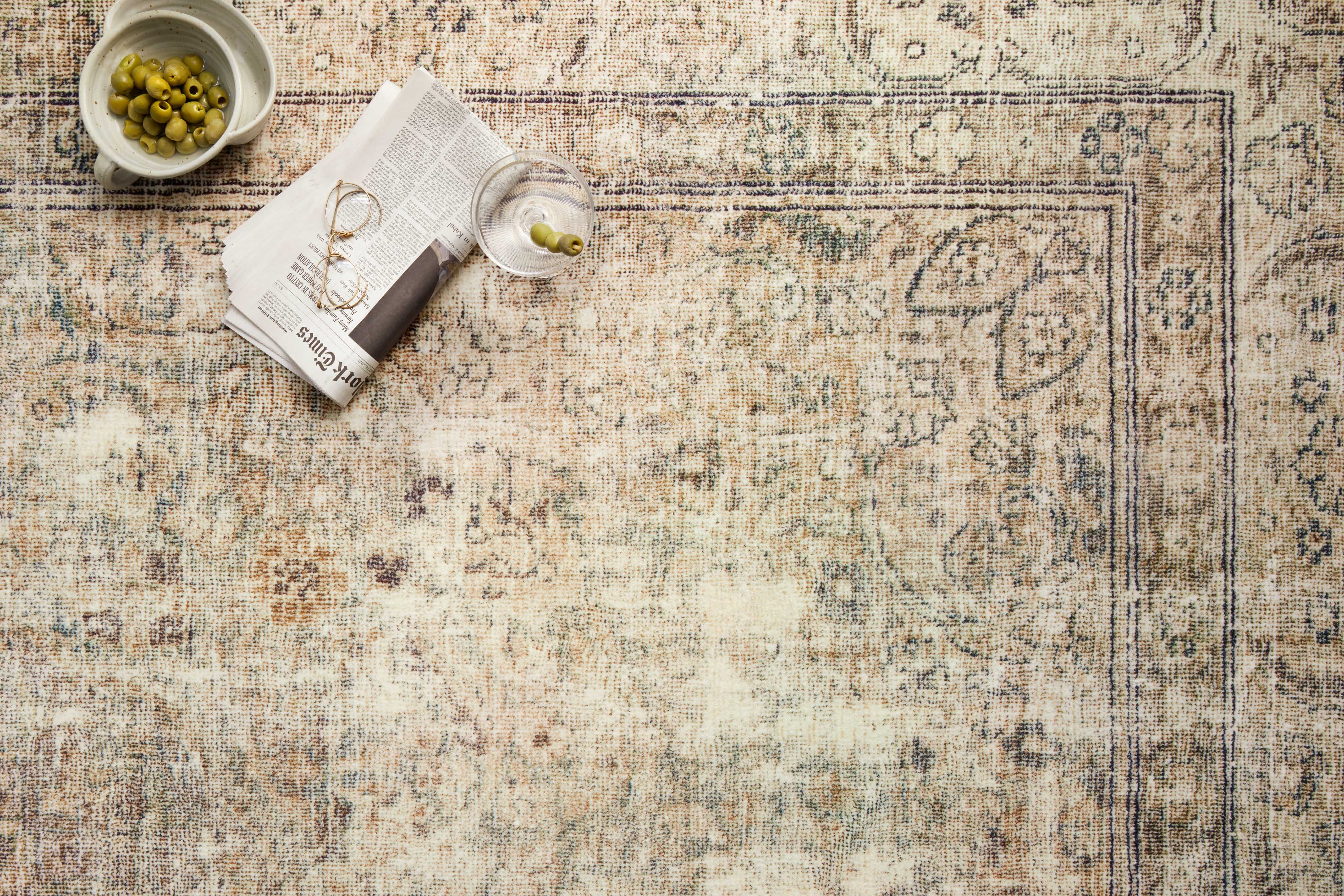 Loloi Margot Antique / Sage Rug No.1 RUGS - synthetic Loloi