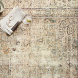 Loloi Margot Antique / Sage Rug No.2 RUGS - synthetic Loloi 18" x 18"