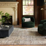 Loloi Margot Antique / Sage Rug No.2 RUGS - synthetic Loloi 18" x 18"