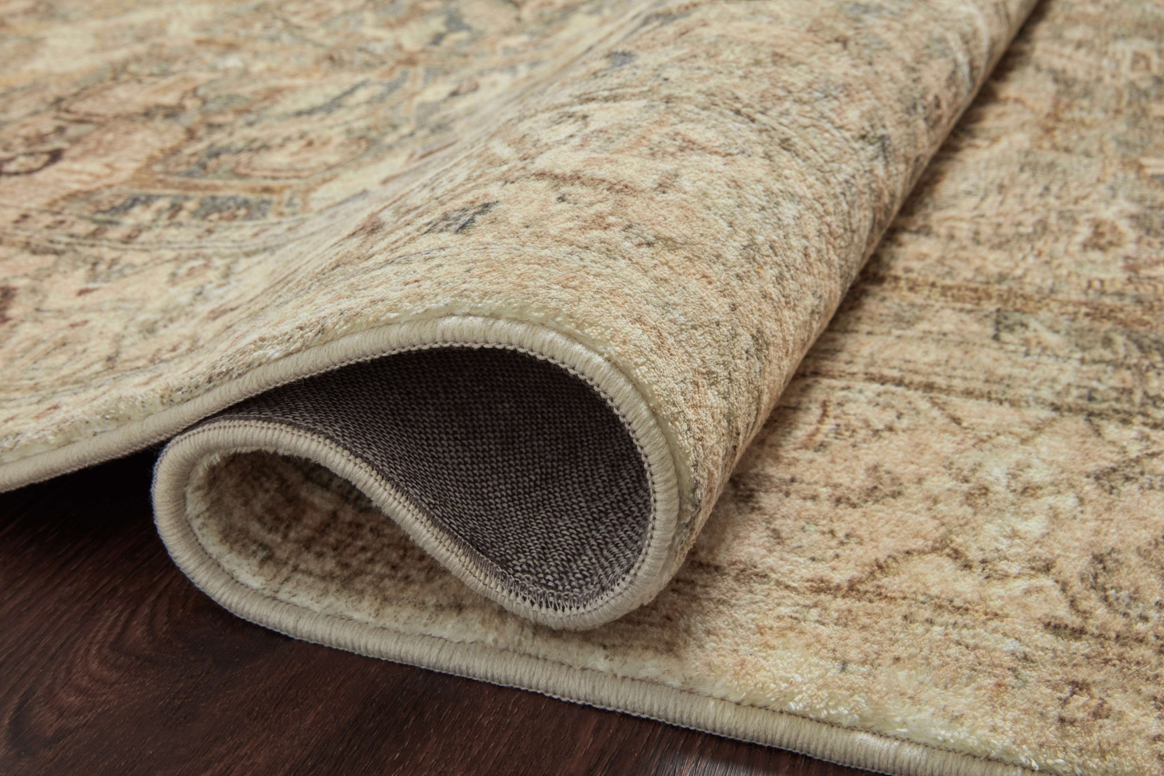 Loloi Margot Antique / Sage Rug No.1 RUGS - synthetic Loloi 18" x 18"