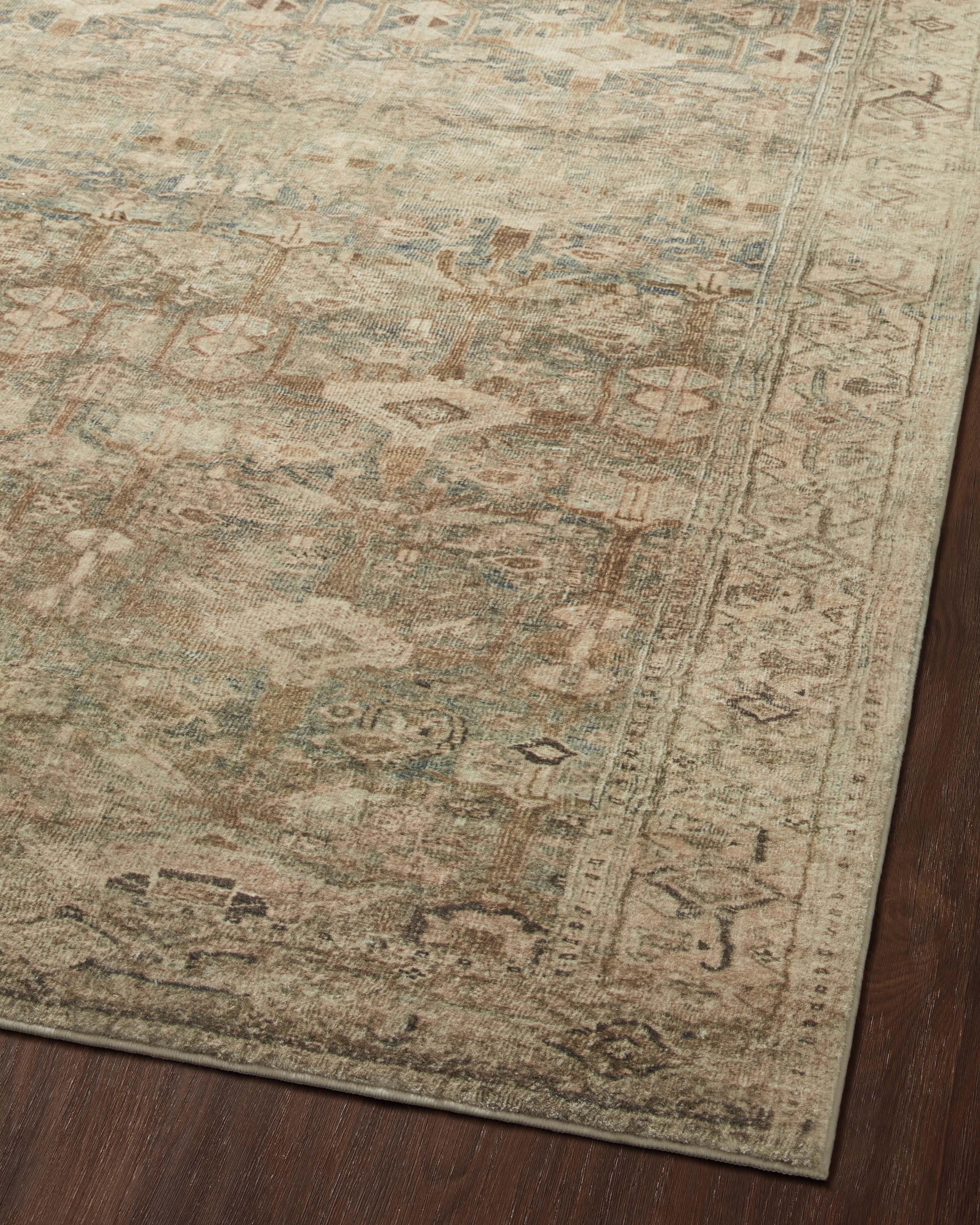 Loloi Margot Antique / Sage Rug No.2 RUGS - synthetic Loloi