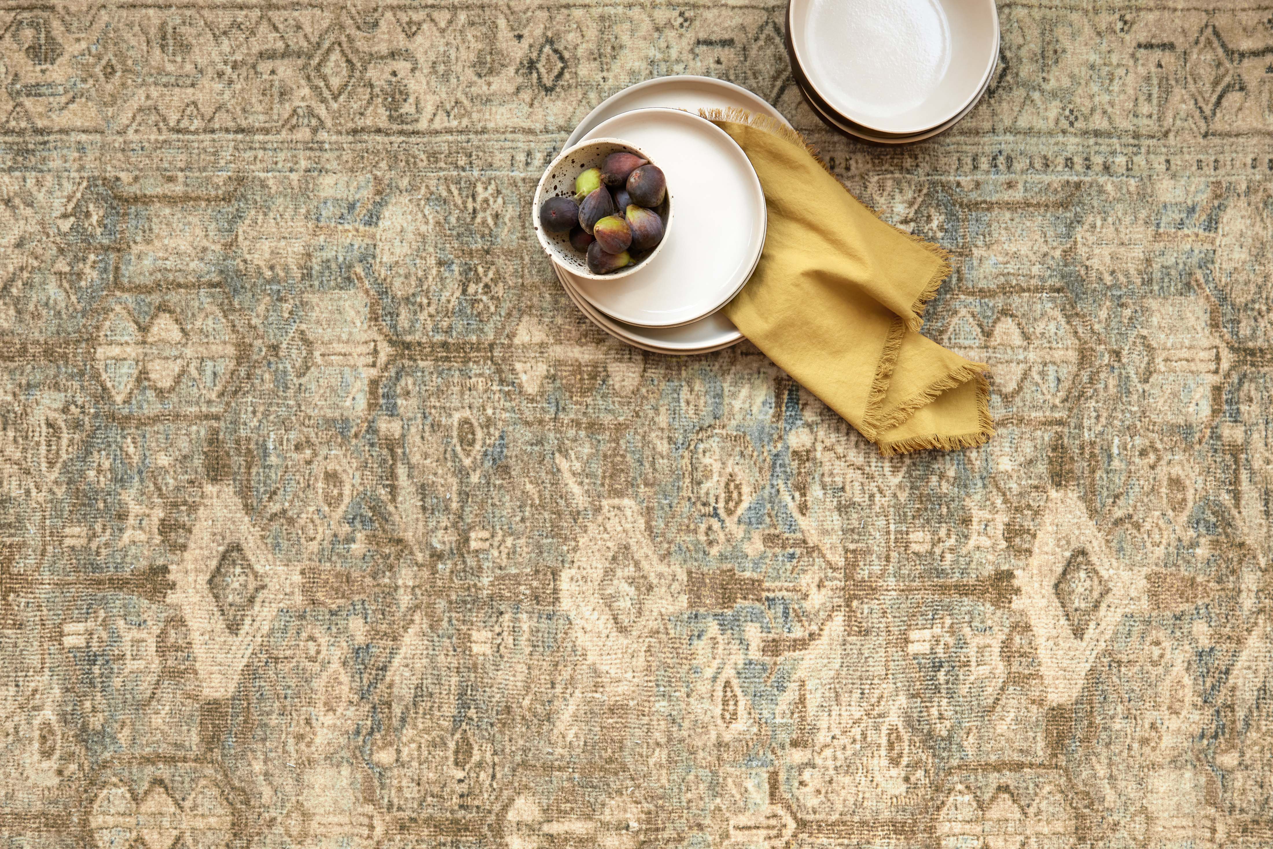 Loloi Margot Antique / Sage Rug No.1 RUGS - synthetic Loloi 18" x 18"