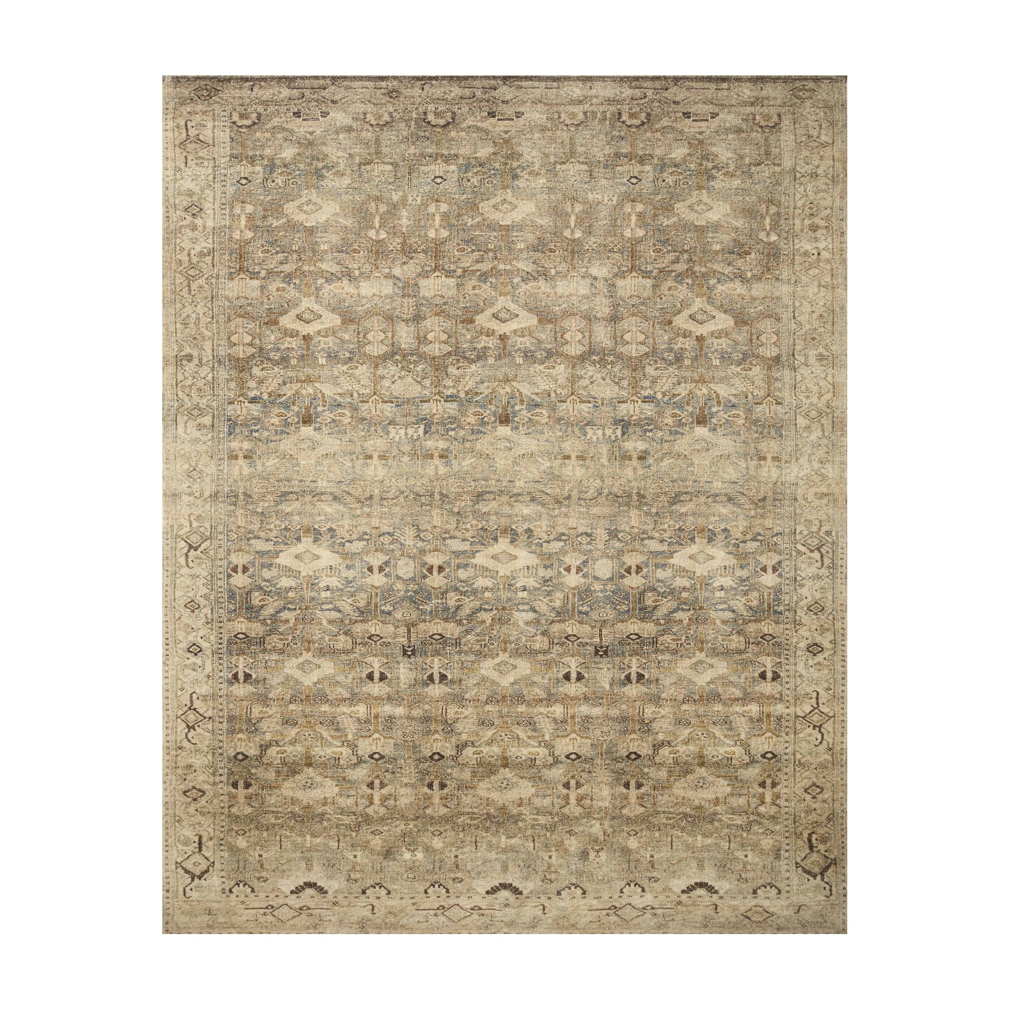 Loloi Margot Antique / Sage Rug No.2 RUGS - synthetic Loloi 18" x 18"