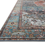 Loloi Margot Ocean/Brick Rug 1-patterned rugs Loloi