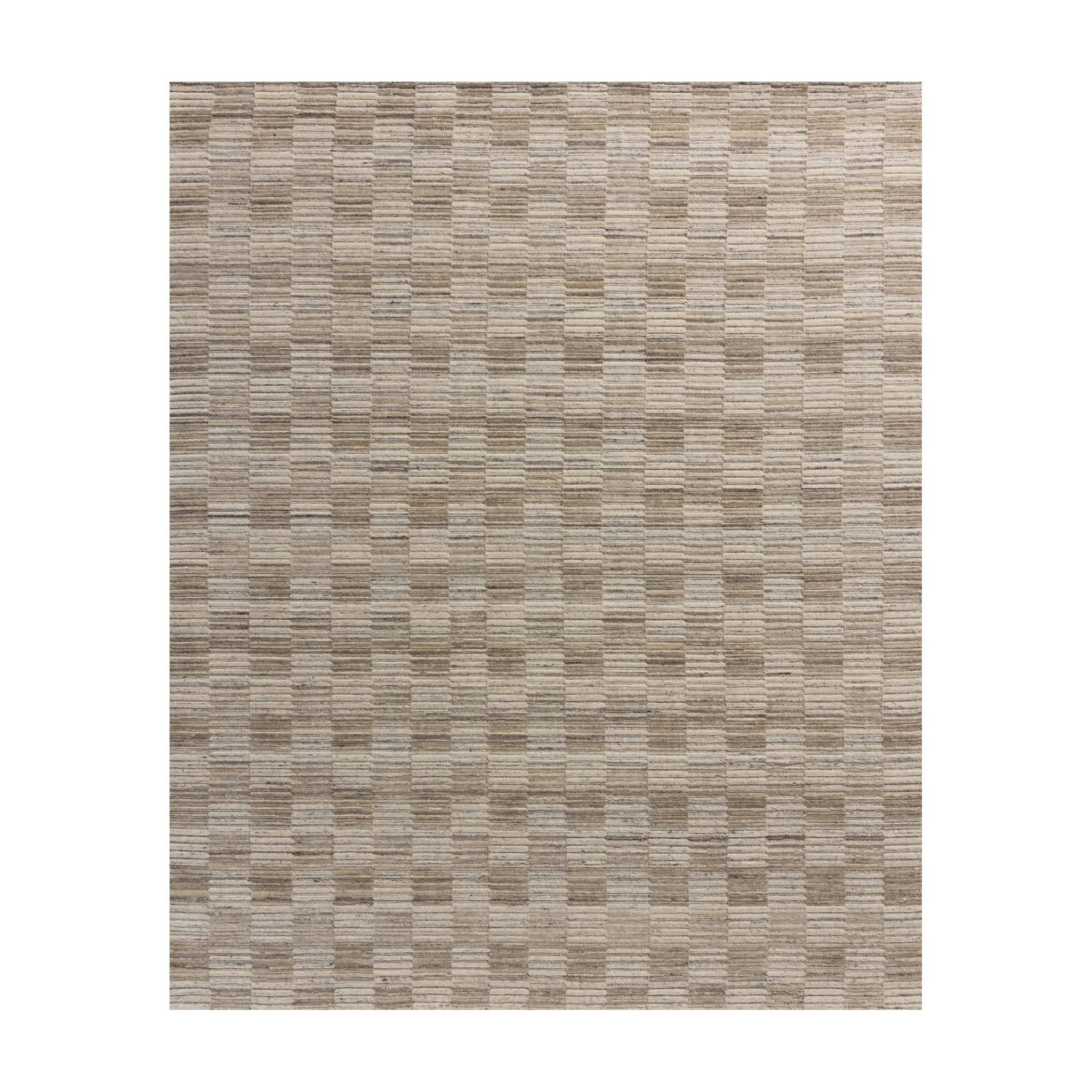 Amber Lewis x Loloi Marlowe Stone / Fog Rug RUGS - wool Loloi 2'0" x 3'0"