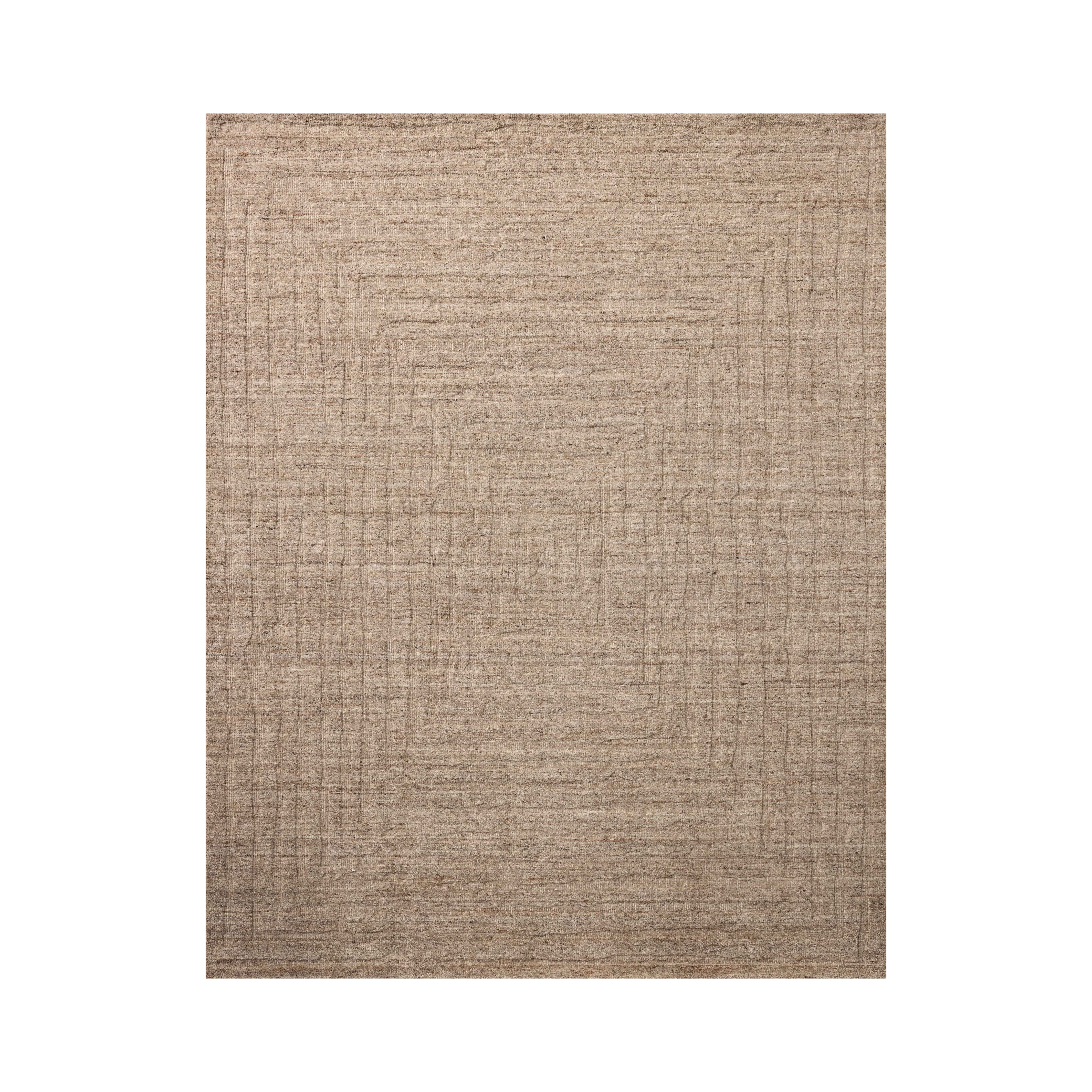 In-house sample - Loloi Maren Collection DESIGN - Rug Sample Loloi Granite