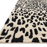 Loloi Masai Black / Ivory Rug RUGS - wool Loloi