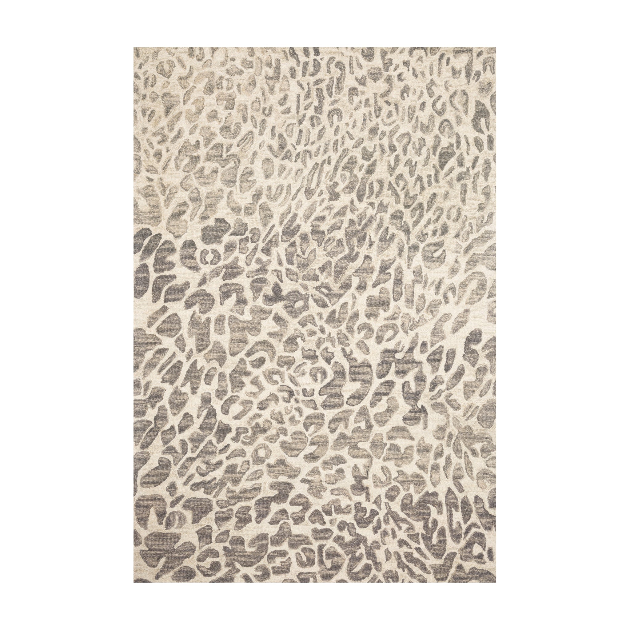 Loloi Masai Grey / Ivory Rug RUGS - wool Loloi 18" x 18"
