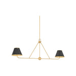 Burghley Linear Pendant LIGHTING - Linear Hudson Valley Lighting Distressed Bronze