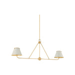 Burghley Linear Pendant LIGHTING - Linear Hudson Valley Lighting Off-white
