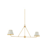 Burghley Linear Pendant LIGHTING - Linear Hudson Valley Lighting Off-white