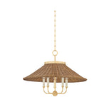 Kensington Chandelier LIGHTING - Chandelier Hudson Valley Lighting Aged Brass
