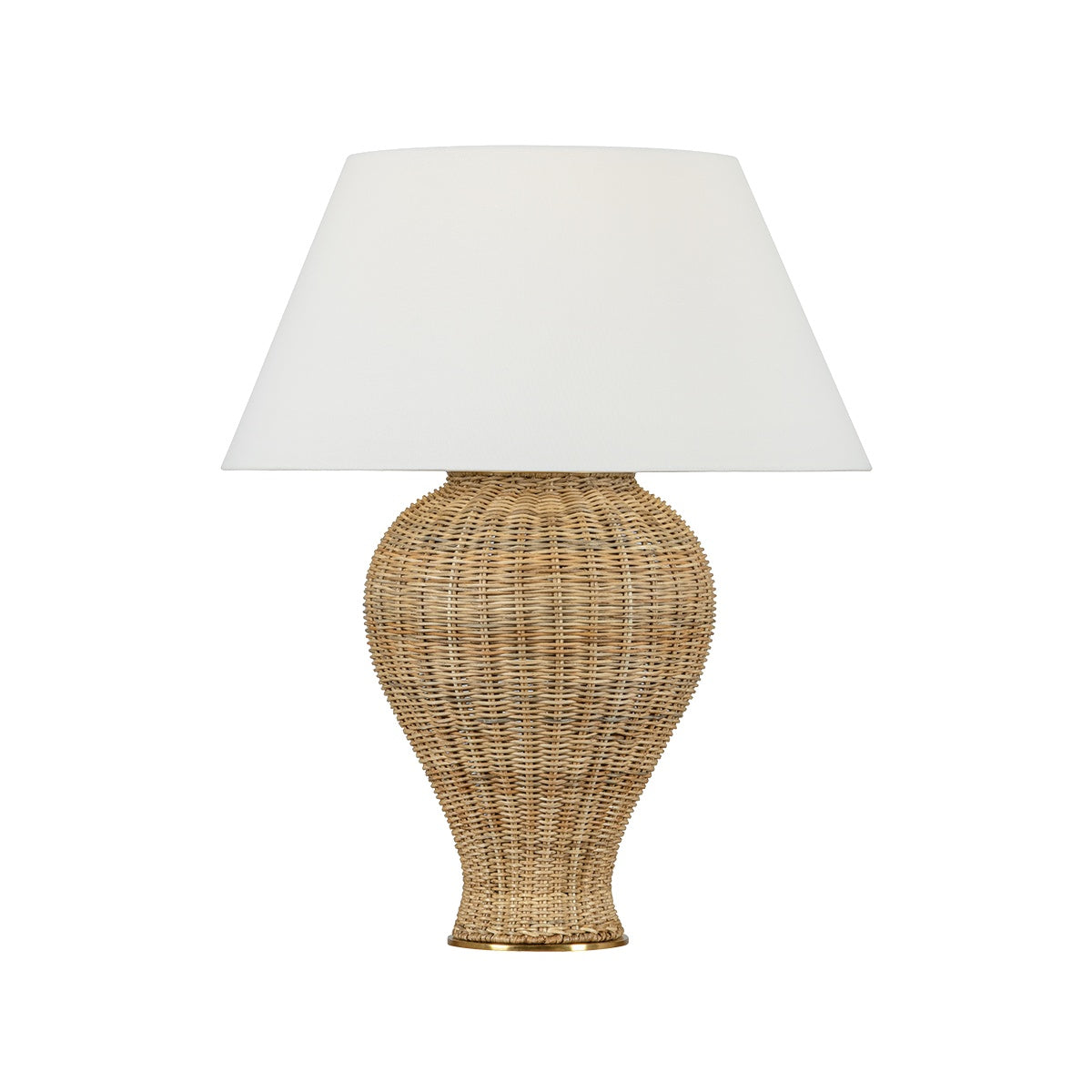 Chatsworth Table Lamp, Aged Brass