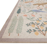 Rifle Paper Co. X Loloi/ Menagerie Les Fauves Cream Rug 3 - RUGS - patterned Loloi