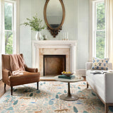 Rifle Paper Co. x Loloi Menagerie Cream Rug No.1 RUGS - synthetic Loloi 18" x 18"