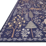 Rifle Paper Co. X Loloi/ Menagerie Forest Navy Rug 3 - RUGS - patterned Loloi