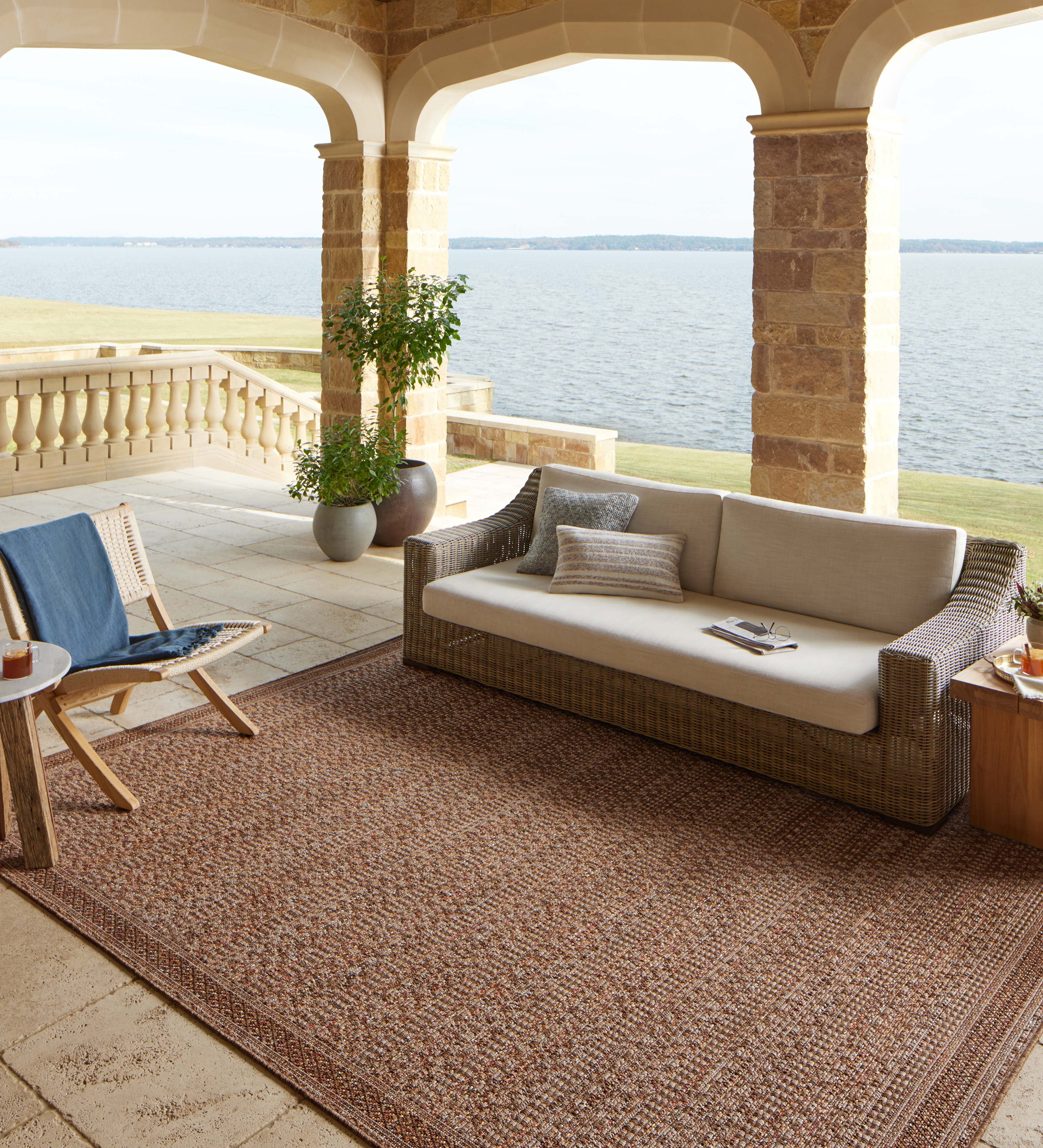 Loloi Merrick Natural / Fiesta Rug